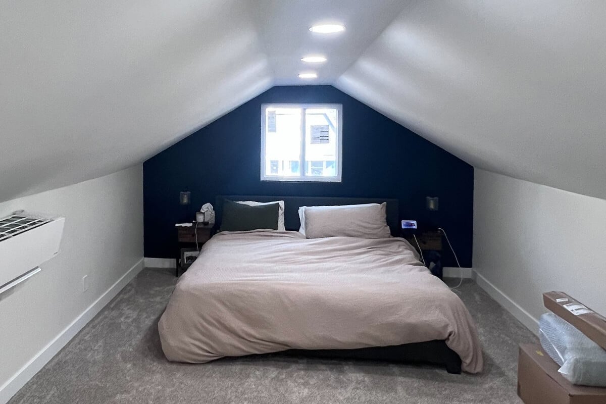 Attic roof framing types